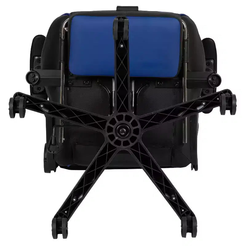 Silla de juego Flash Furniture X30 Silla ergonómica de oficina tipo carreras para computadora con respaldo totalmente reclinable y reposapiés deslizable en LeatherSoft rojo