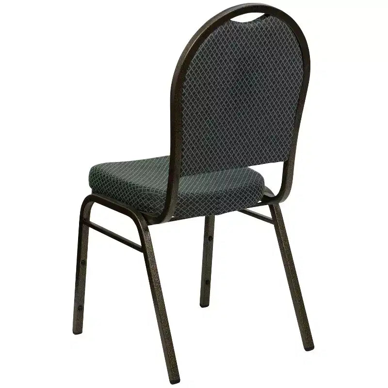 Silla apilable de banquete con respaldo abombado de la serie HERCULES de Flash Furniture