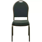 Silla apilable de banquete con respaldo abombado de la serie HERCULES de Flash Furniture