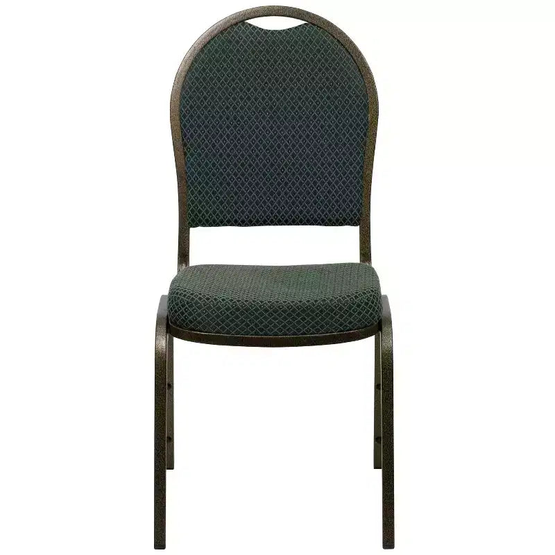 Silla apilable de banquete con respaldo abombado de la serie HERCULES de Flash Furniture