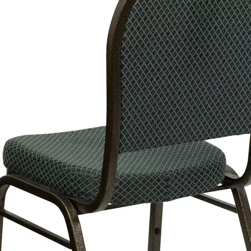 Silla apilable de banquete con respaldo abombado de la serie HERCULES de Flash Furniture