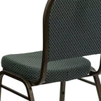 Silla apilable de banquete con respaldo abombado de la serie HERCULES de Flash Furniture
