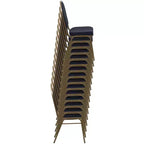 Silla apilable de banquete con respaldo abombado de la serie HERCULES de Flash Furniture