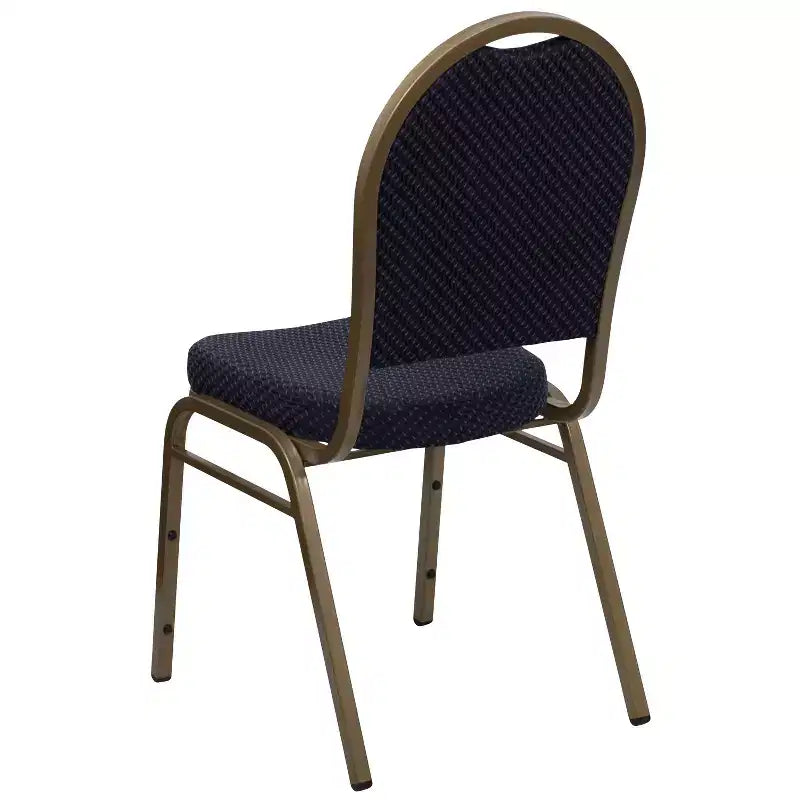 Silla apilable de banquete con respaldo abombado de la serie HERCULES de Flash Furniture