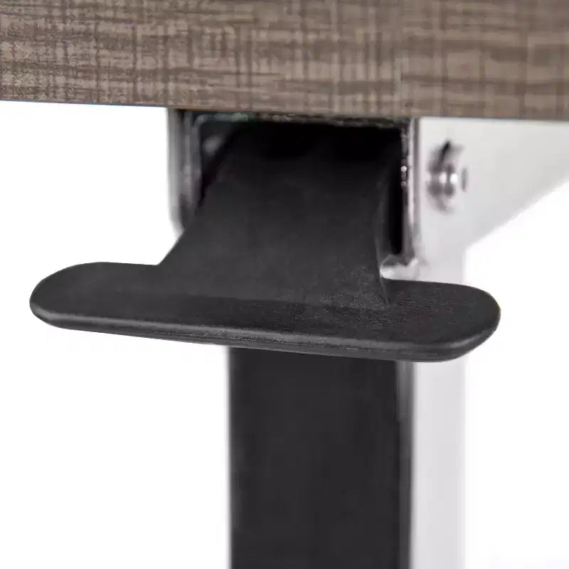 Mesa ajustable para cama Emma y Oliver con ruedas para el hogar y el hospital-Mesa de noche rodante