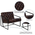 Sillón decorativo tapizado para oficina en casa Emma y Oliver