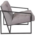 Sillón decorativo tapizado para oficina en casa Emma y Oliver