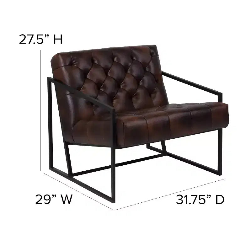 Sillón decorativo tapizado para oficina en casa Emma y Oliver