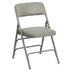 Silla plegable de metal acolchada Emma y Oliver, paquete de 2, para casa, oficina, fiestas y eventos, portátil