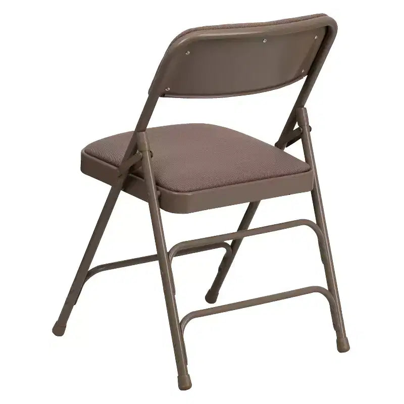 Silla plegable de metal acolchada Emma y Oliver, paquete de 2, para casa, oficina, fiestas y eventos, portátil