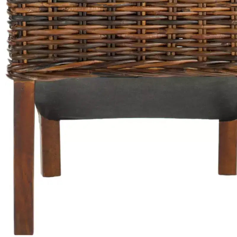 Silla Ridge Side - Juego de 2 - FOX6523 - Marrón Pecan - Safavieh Couture