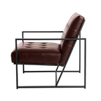 Sillón decorativo de piel sintética - Glitzhome