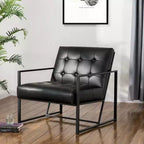 Sillón decorativo de piel sintética - Glitzhome