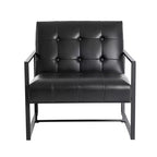 Sillón decorativo de piel sintética - Glitzhome
