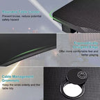 Mesa de Gaming Costway Escritorio de Computadora con Soporte para Vasos y Gancho para Auriculares Estación de Trabajo para Gamers
