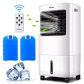 Costway Evaporative Portable Air Cooler Fan & Humidifier with Remote Control 7.5 Timer