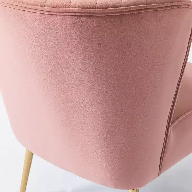 Sillón auxiliar Quentin de terciopelo con asiento acolchado, juego de 2 | Karat Home