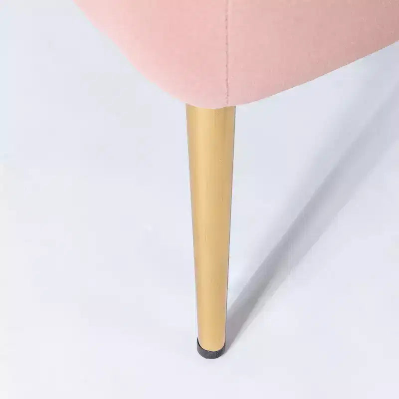 Sillón auxiliar Quentin de terciopelo con asiento acolchado, juego de 2 | Karat Home