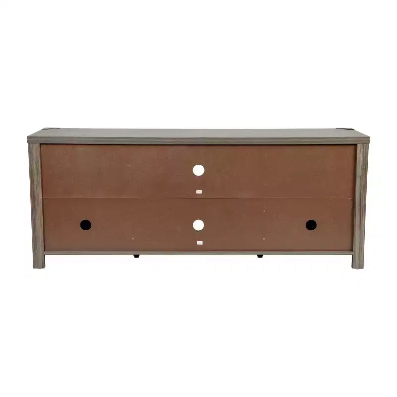 Emma y Oliver Mueble de TV con puerta corredera tipo granero de 59 pulgadas, para televisores de hasta 65 pulgadas, con estante ajustable