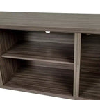 Emma y Oliver Mueble de TV con puerta corredera tipo granero de 59 pulgadas, para televisores de hasta 65 pulgadas, con estante ajustable