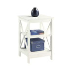 Breighton Home Xavier End Table with Open Shelves