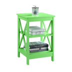 Breighton Home Xavier End Table with Open Shelves
