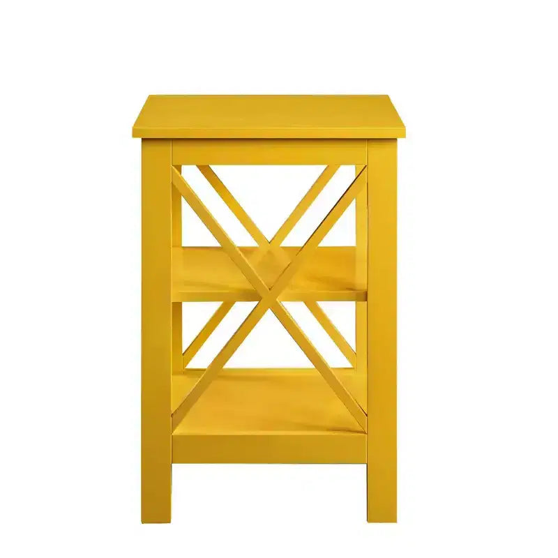 Breighton Home Xavier End Table with Open Shelves