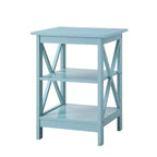Breighton Home Xavier End Table with Open Shelves