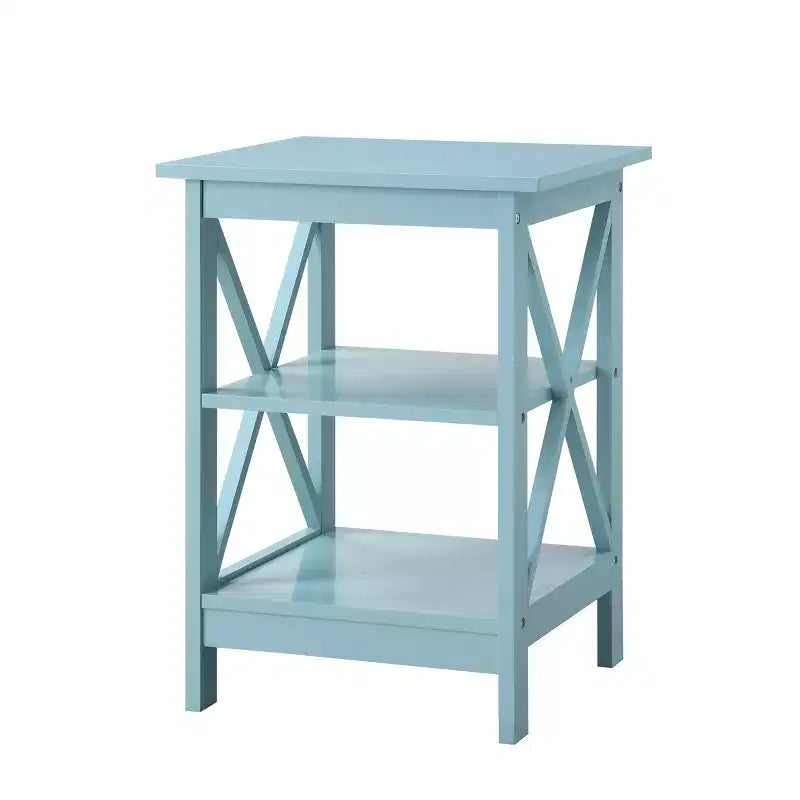 Breighton Home Xavier End Table with Open Shelves
