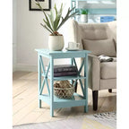 Breighton Home Xavier End Table with Open Shelves