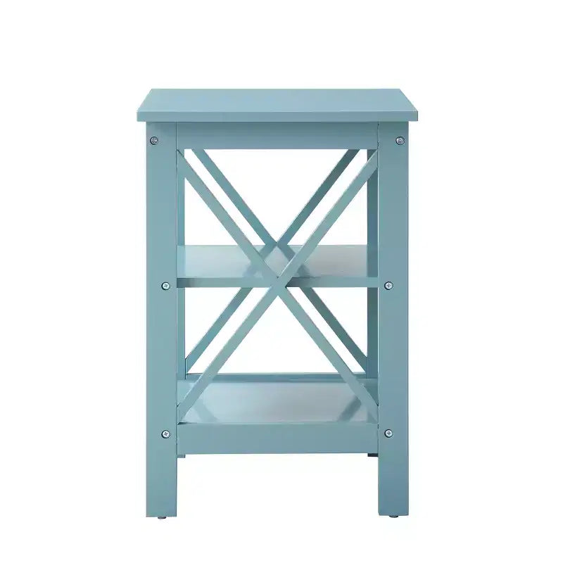 Breighton Home Xavier End Table with Open Shelves