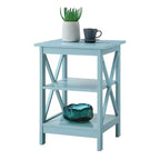 Breighton Home Xavier End Table with Open Shelves