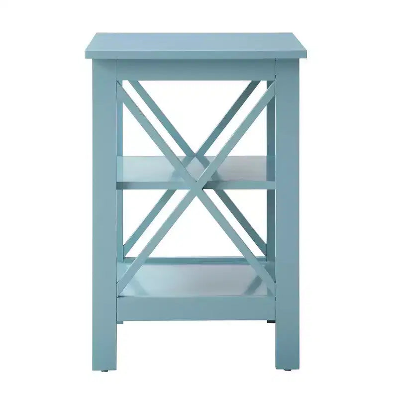 Breighton Home Xavier End Table with Open Shelves