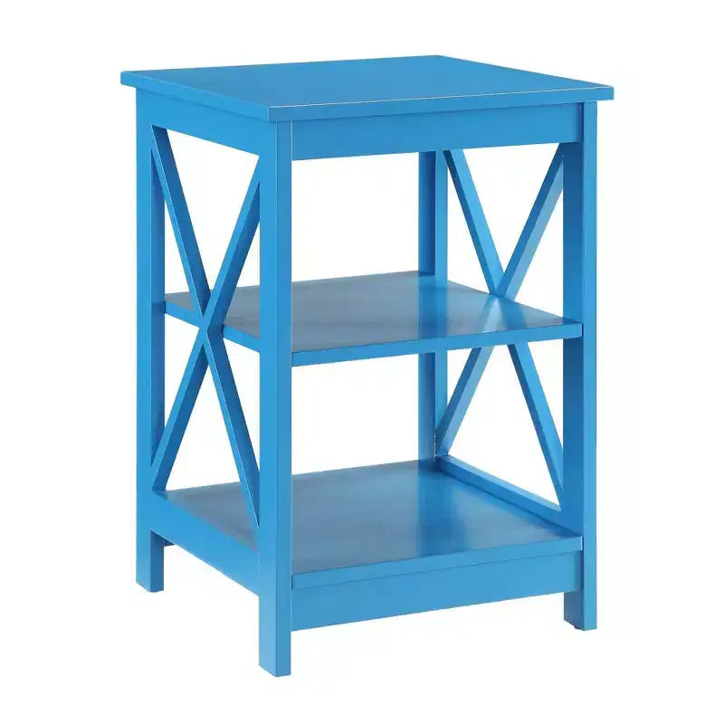 Breighton Home Xavier End Table with Open Shelves