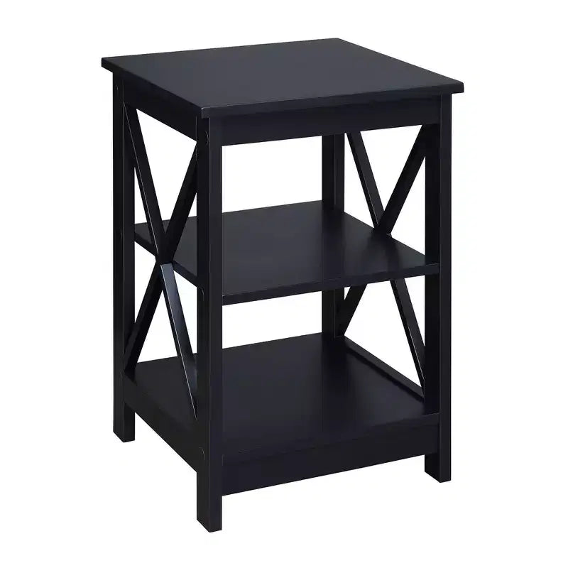 Breighton Home Xavier End Table with Open Shelves