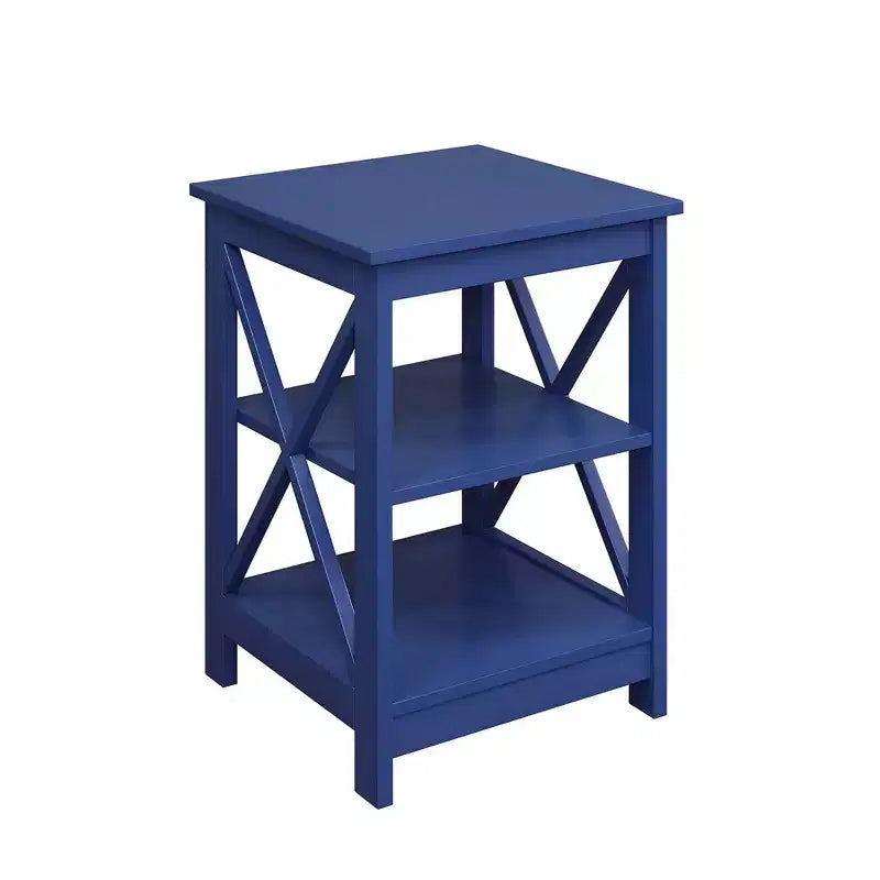 Breighton Home Xavier End Table with Open Shelves