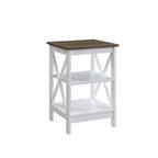 Breighton Home Xavier End Table with Open Shelves