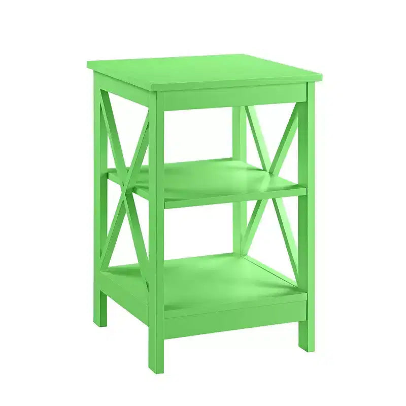 Breighton Home Xavier End Table with Open Shelves
