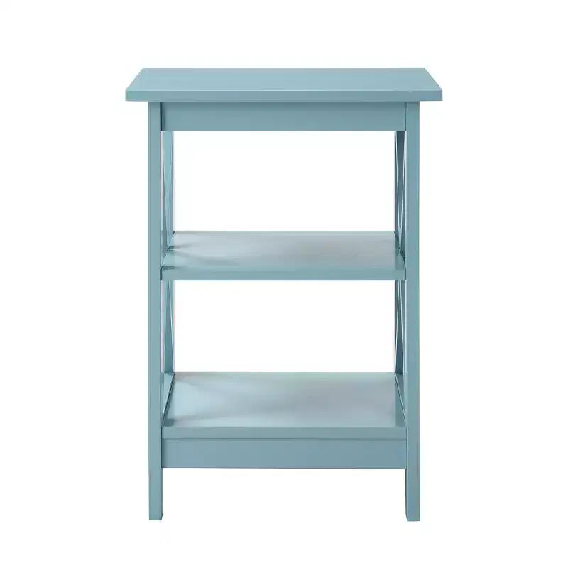 Breighton Home Xavier End Table with Open Shelves
