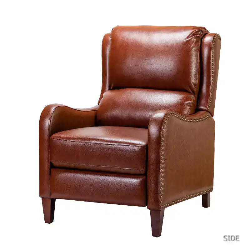 Jade Genuine Leather Chair Recliner | Karat Home