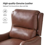 Jade Genuine Leather Chair Recliner | Karat Home
