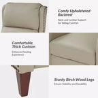 Jade Genuine Leather Chair Recliner | Karat Home