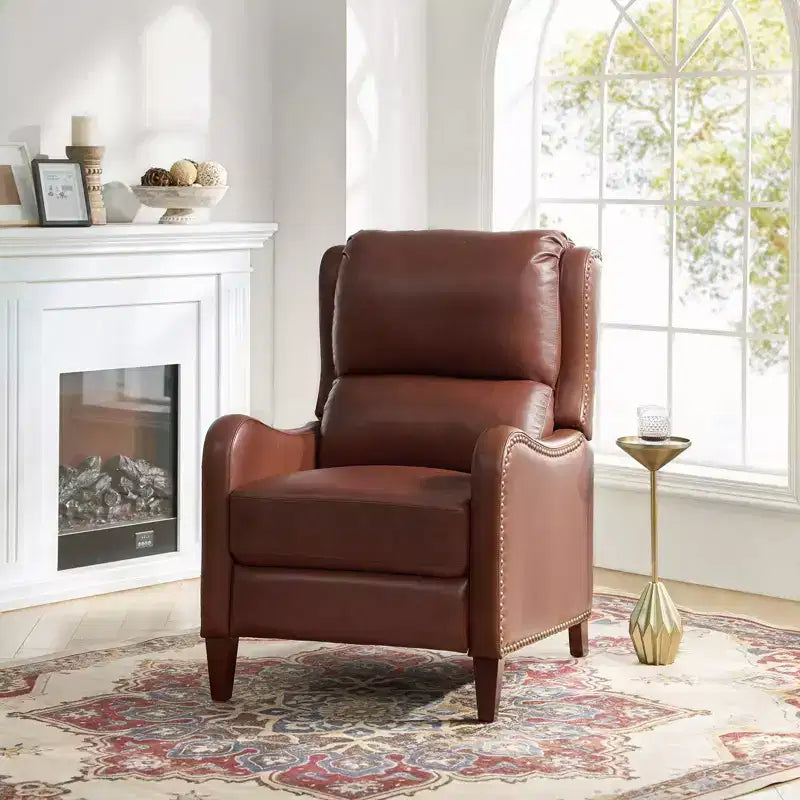 Genuine Leather Chair Recliner