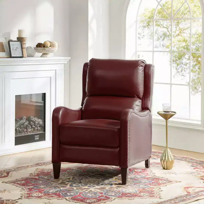 Genuine Leather Chair Recliner