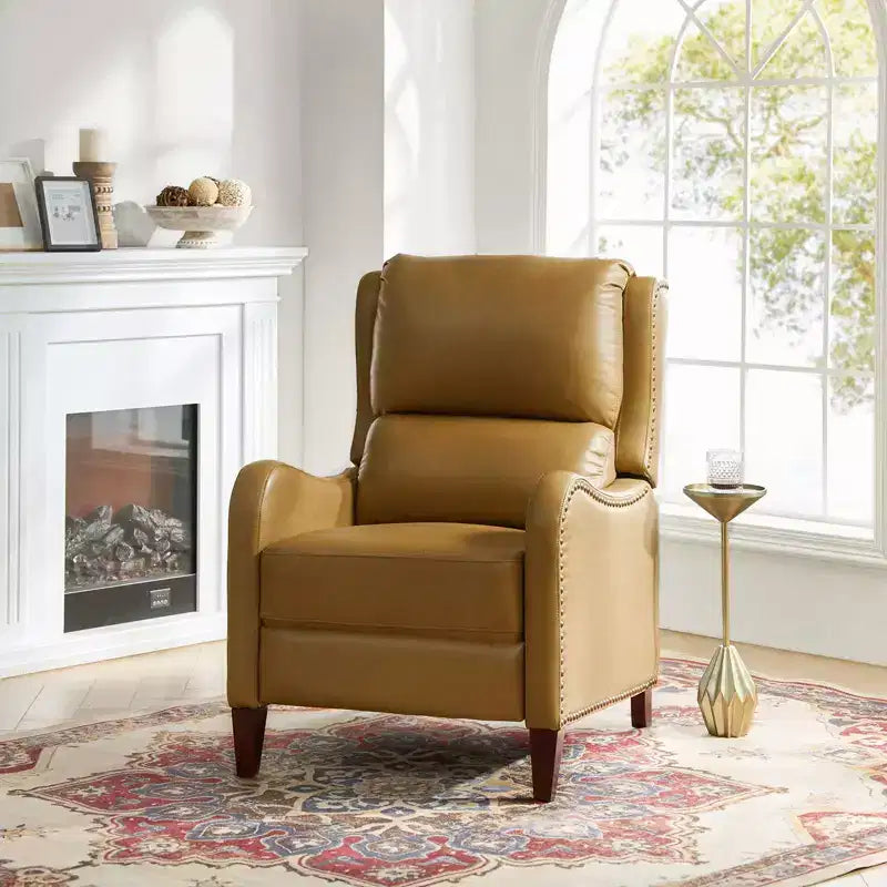 Genuine Leather Chair Recliner
