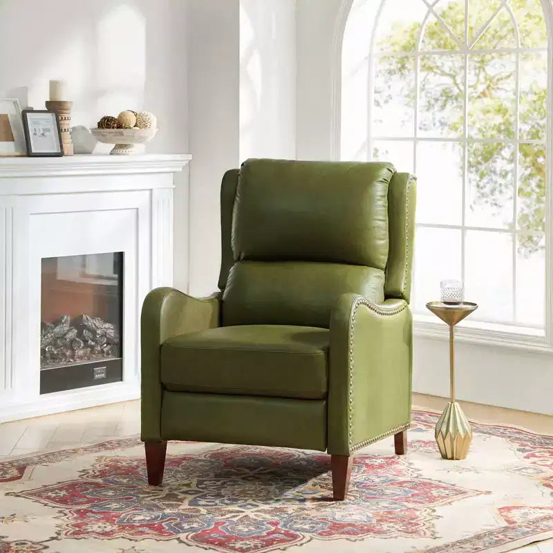 Genuine Leather Chair Recliner