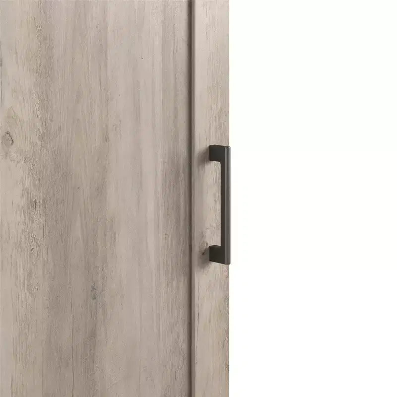 RealRooms Tindall 2 Door Kitchen Pantry Cabinet, Gray Oak