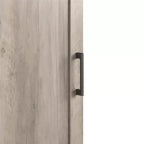 RealRooms Tindall 2 Door Kitchen Pantry Cabinet, Gray Oak