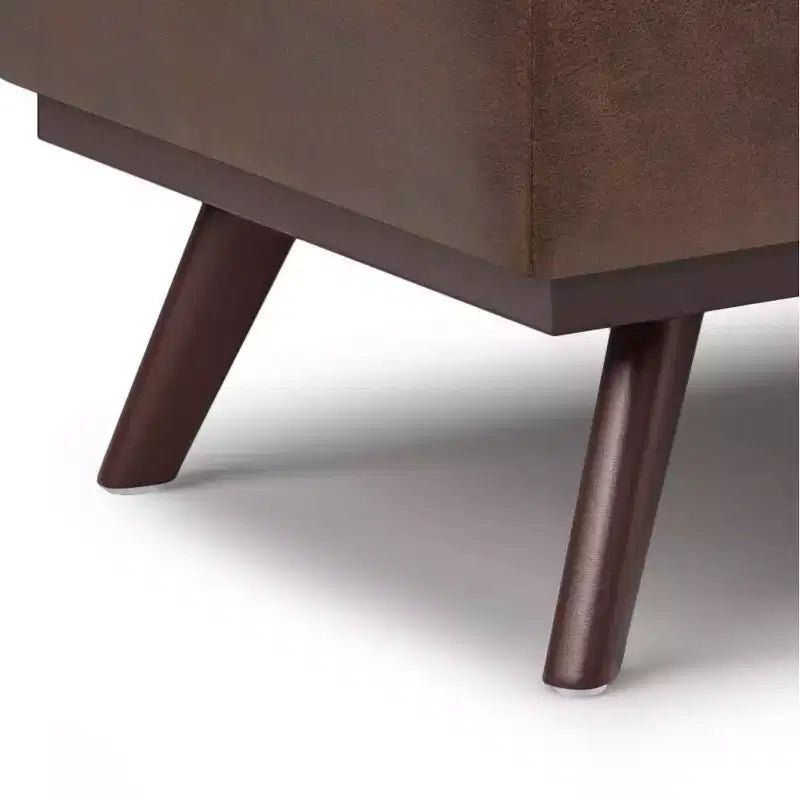 Mesa de centro otomana grande con tapa elevable Ethan - WyndenHall