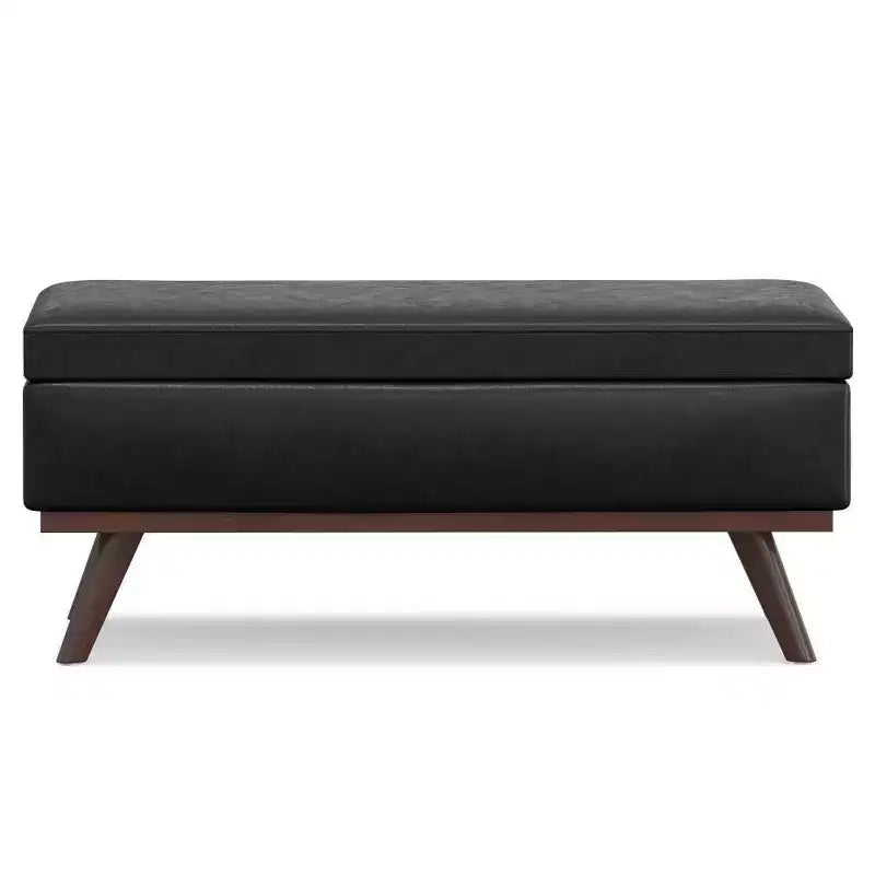 Mesa de centro otomana grande con tapa elevable Ethan - WyndenHall